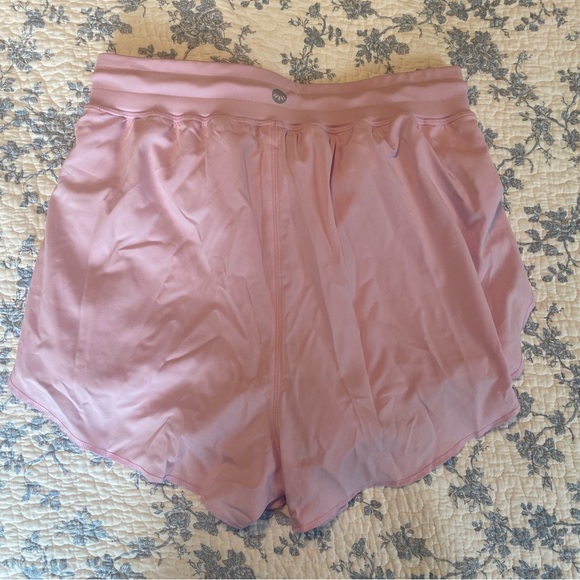 Senita Athletics High-Rise Split Short with Bike Short Pink Purple Size Small - Picture 4 of 10